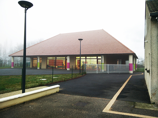 Construction d'une école maternelle, Chevigny-en-Valière 2015