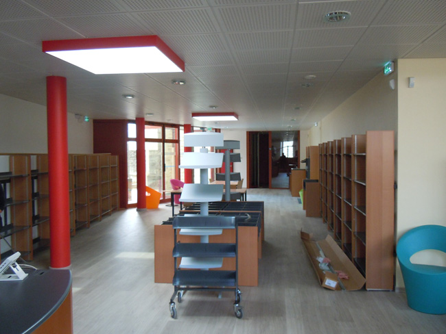 Construction d'une médiathèque